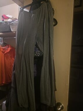 Lightweight Gray Womans Stretch Pants